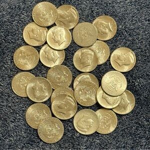 25 UNCIRCULATED 2022 KENNEDY HALF DOLLARS P & D
